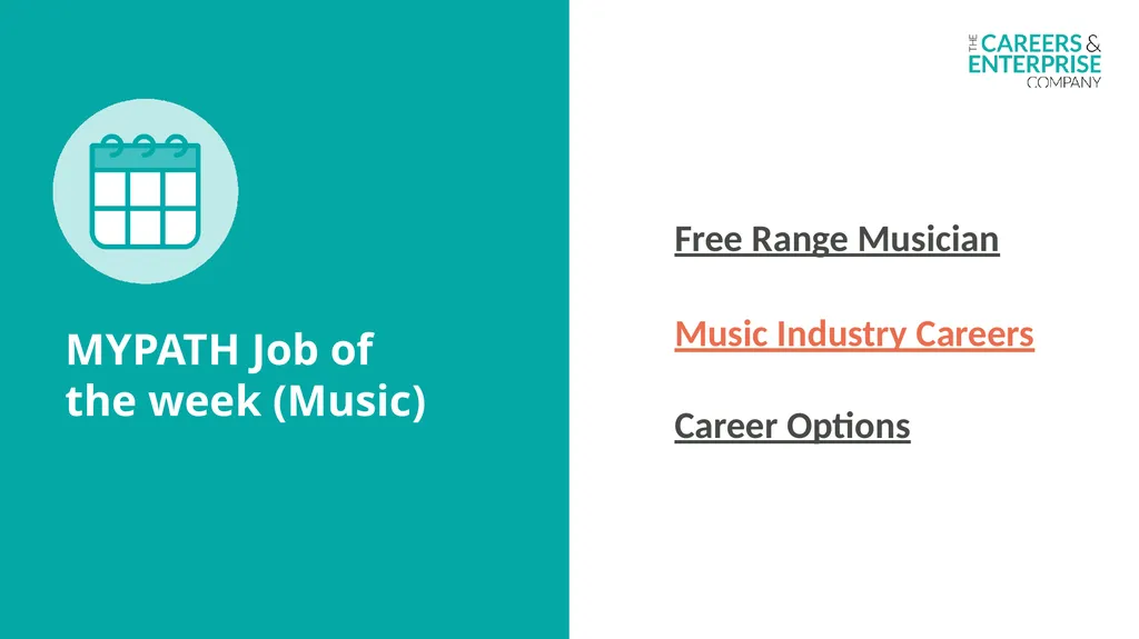 Music My Learning, My Future Where can studying - slide 6 of 17