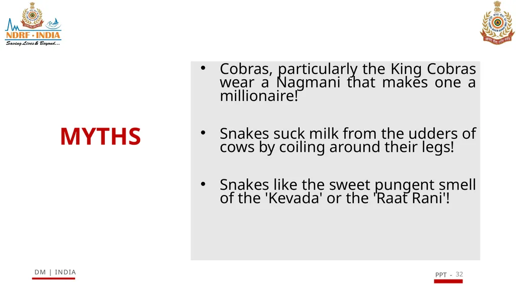 SNAKE BITE & ENVIRONMENTAL EMERGENCIES 1 Presented - slide 32 of 48