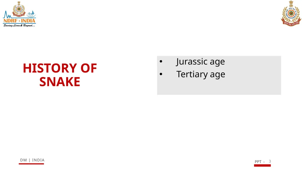 SNAKE BITE & ENVIRONMENTAL EMERGENCIES 1 Presented - slide 3 of 48