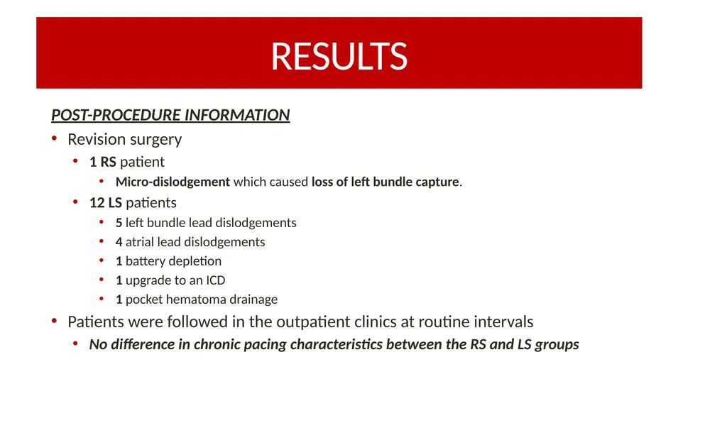 RIGHT-SIDED VS. LEFT-SIDED LEFT BUNDLE AREA LEAD - slide 10 of 12