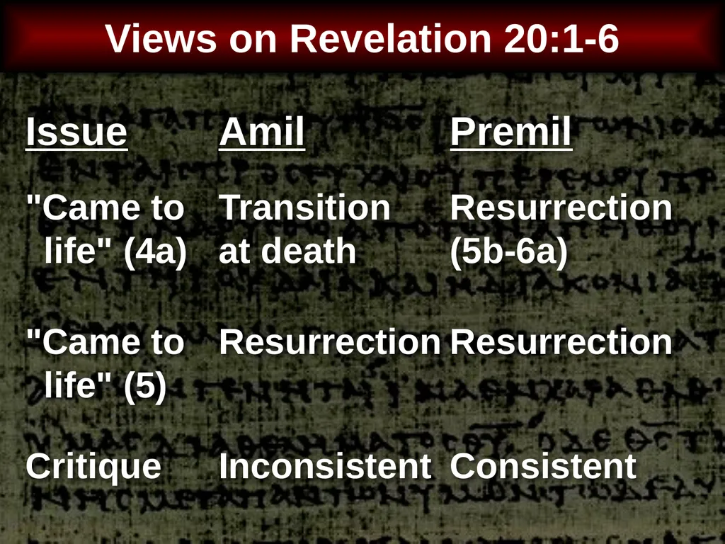 Interpreting Revelation Dr. Rick Griffith • Jordan - slide 73 of 78