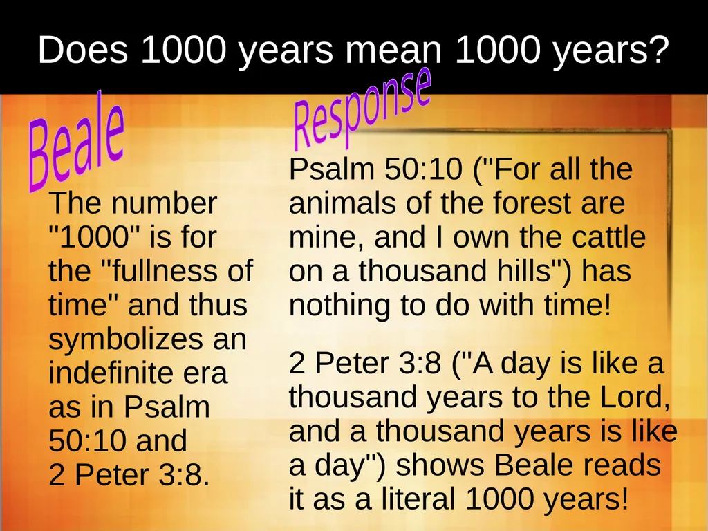 Interpreting Revelation Dr. Rick Griffith • Jordan - slide 69 of 78