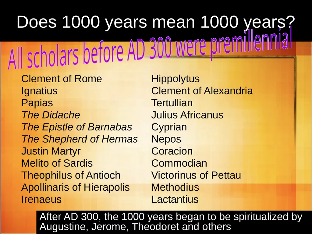 Interpreting Revelation Dr. Rick Griffith • Jordan - slide 70 of 78