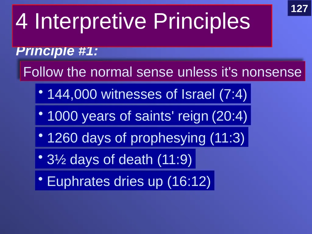 Interpreting Revelation Dr. Rick Griffith • Jordan - slide 2 of 78