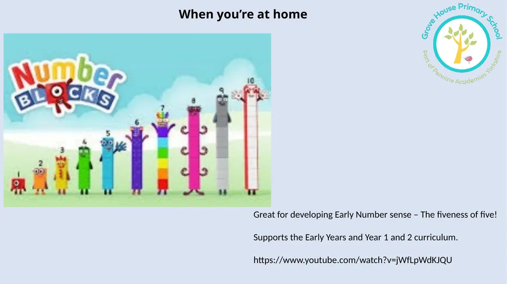 Reception Mathematics information for parents 2024 - slide 21 of 22