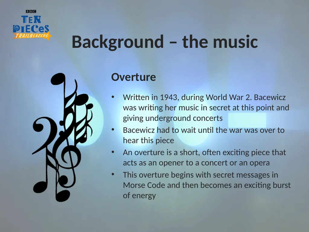 Grażyna Bacewicz Overture Primary / KS2 / 2nd - slide 9 of 28