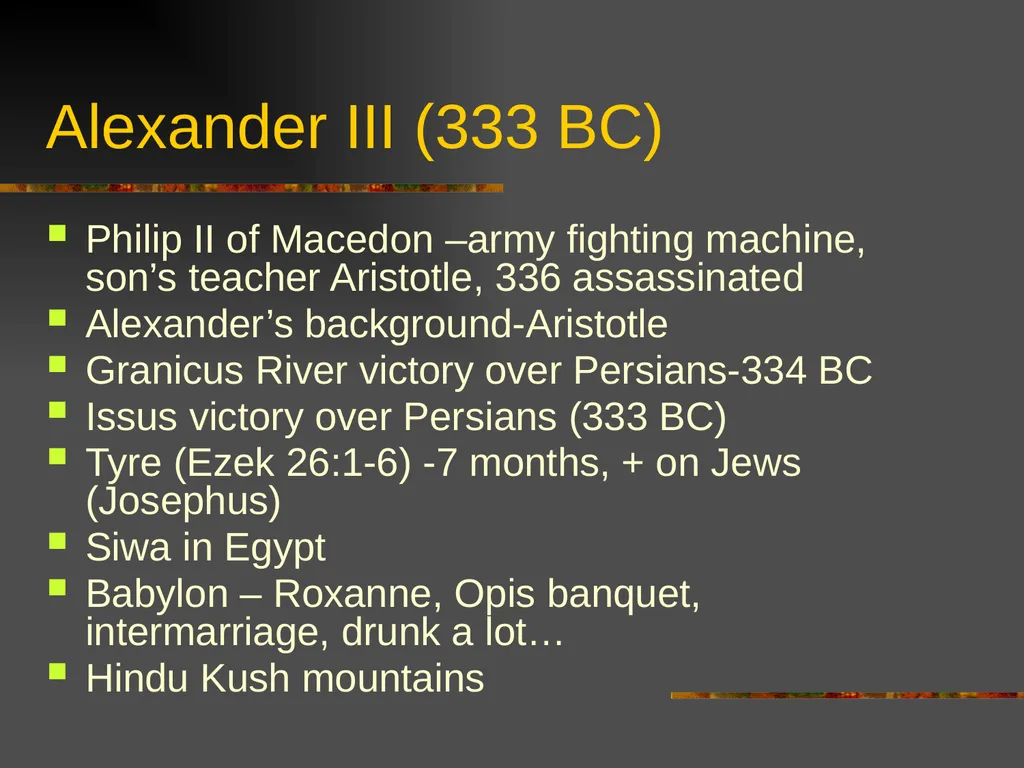 New Testament Backgrounds OT Foundations “Look, - slide 17 of 46