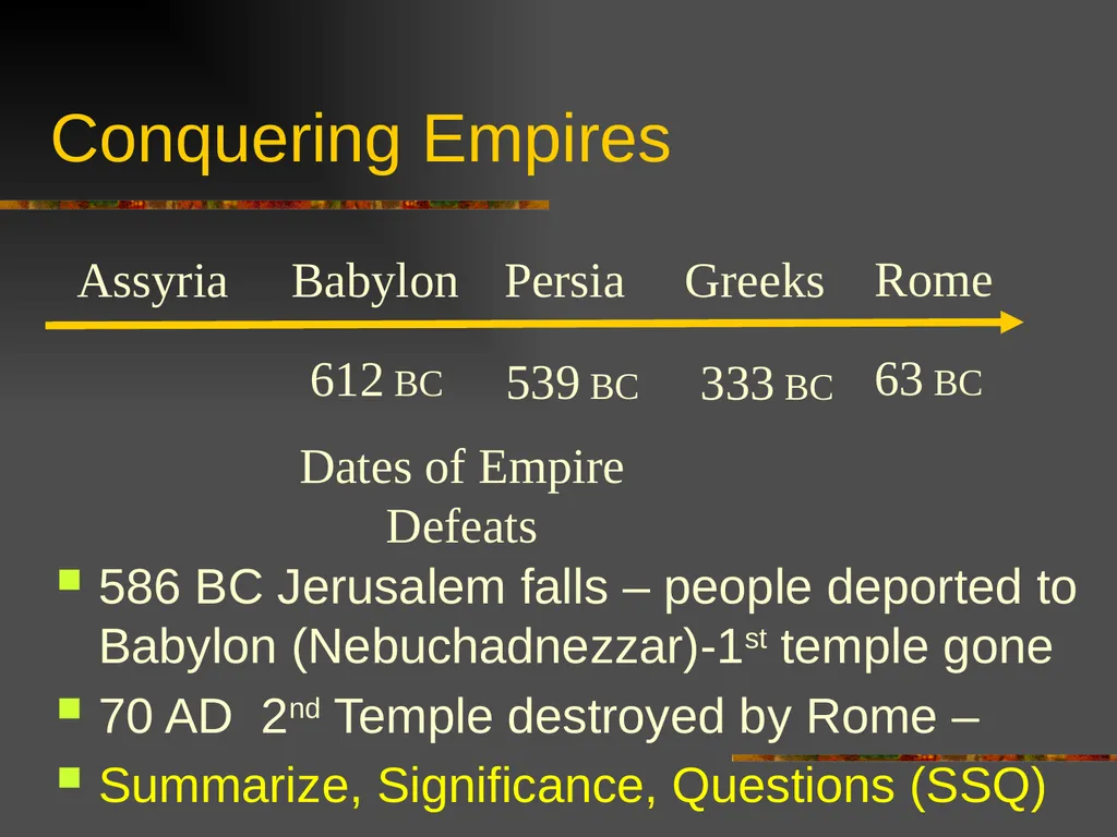 New Testament Backgrounds OT Foundations “Look, - slide 8 of 46