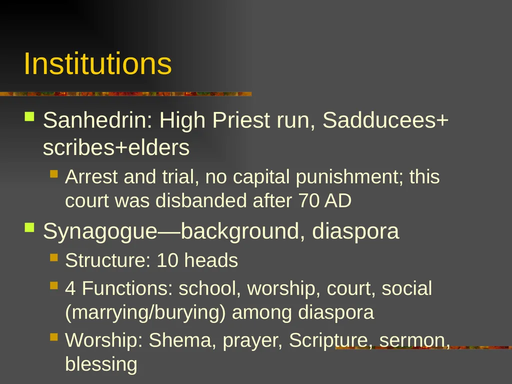 New Testament Backgrounds OT Foundations “Look, - slide 45 of 46
