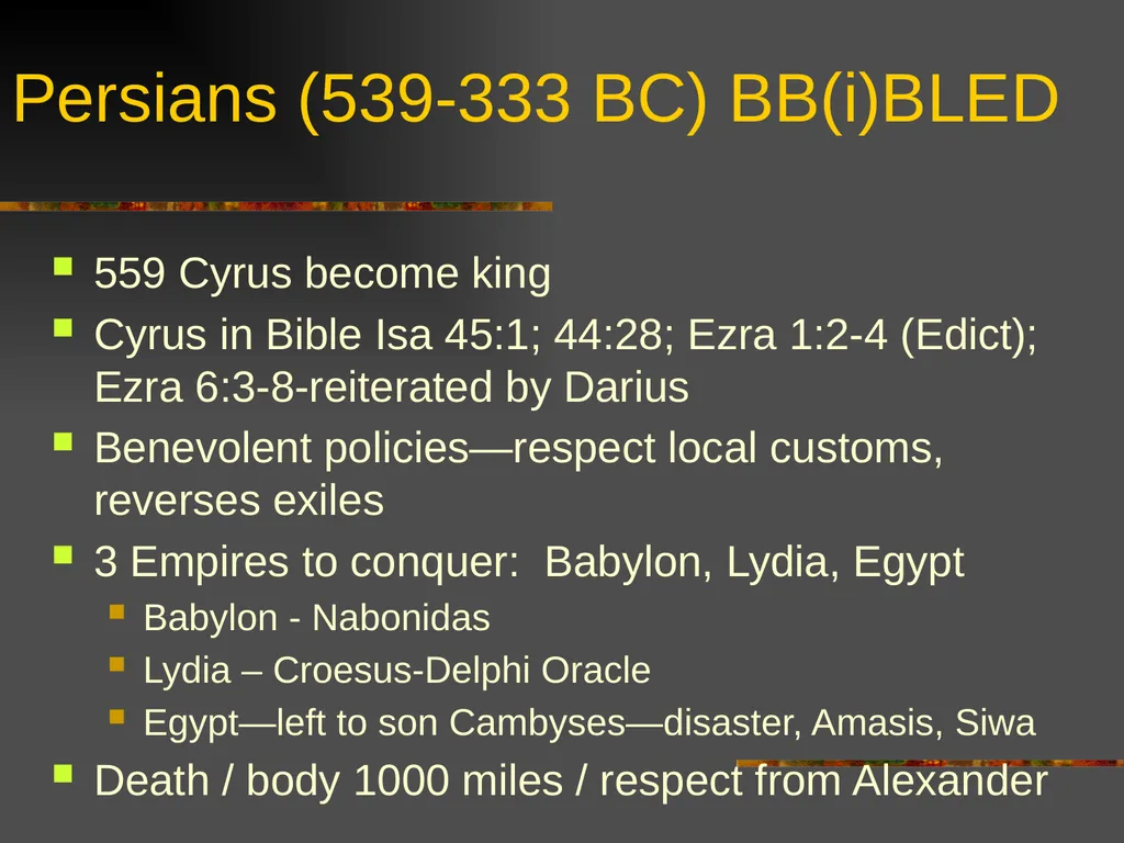 New Testament Backgrounds OT Foundations “Look, - slide 9 of 46