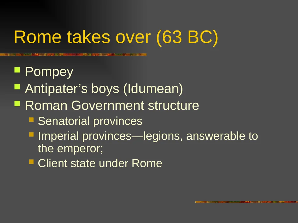 New Testament Backgrounds OT Foundations “Look, - slide 34 of 46