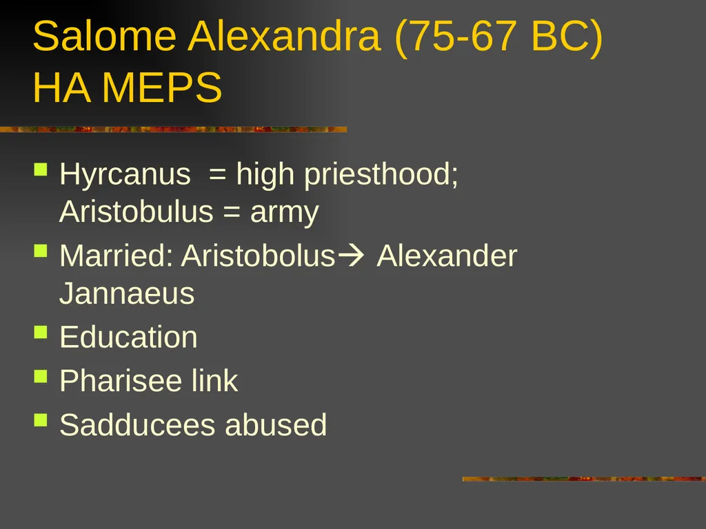 New Testament Backgrounds OT Foundations “Look, - slide 31 of 46