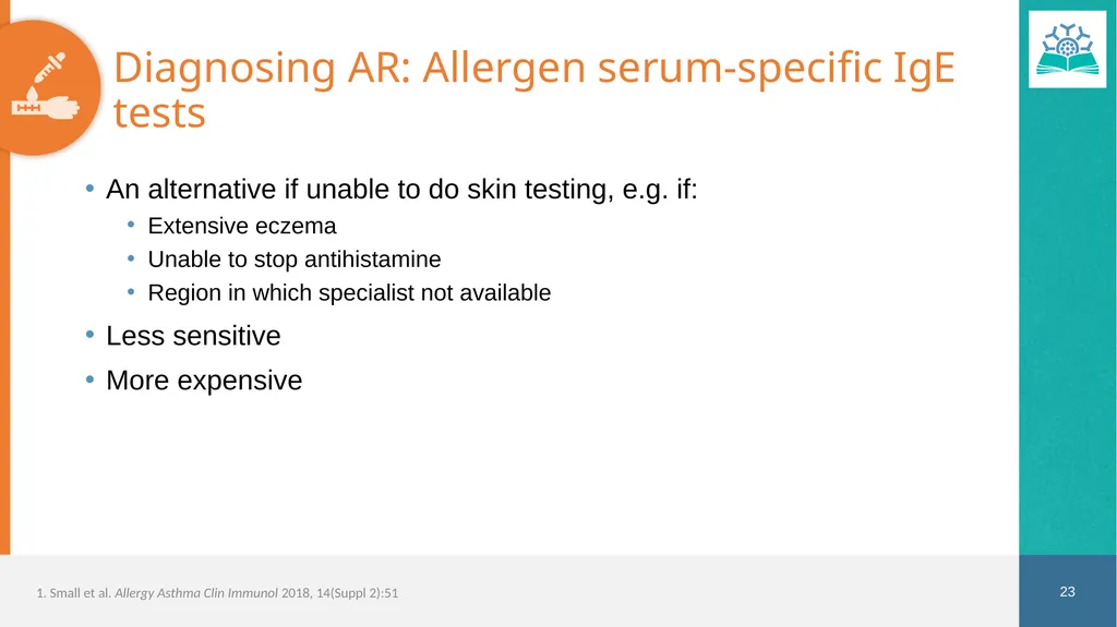 Allergic Rhinitis Faculty Dr. Jaclyn Quirt MD, - slide 23 of 52