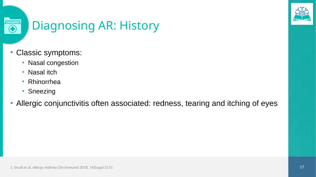 Allergic Rhinitis Faculty Dr. Jaclyn Quirt MD, - slide 17 of 52