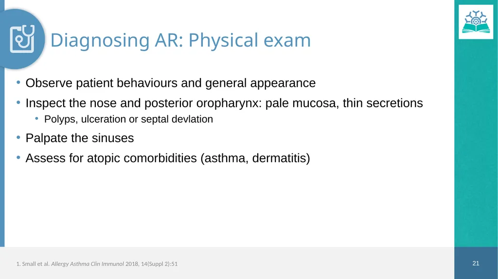 Allergic Rhinitis Faculty Dr. Jaclyn Quirt MD, - slide 21 of 52
