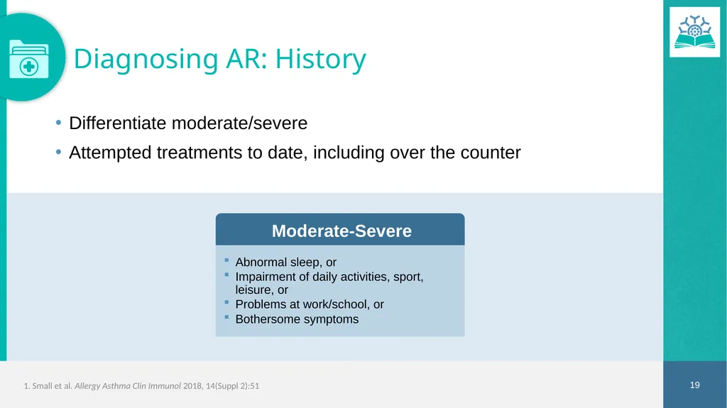 Allergic Rhinitis Faculty Dr. Jaclyn Quirt MD, - slide 19 of 52
