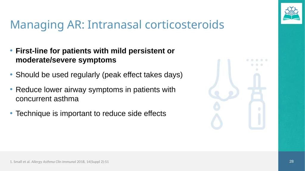 Allergic Rhinitis Faculty Dr. Jaclyn Quirt MD, - slide 28 of 52