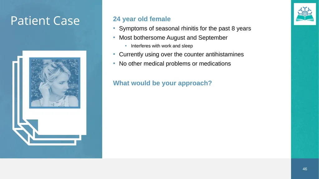 Allergic Rhinitis Faculty Dr. Jaclyn Quirt MD, - slide 46 of 52