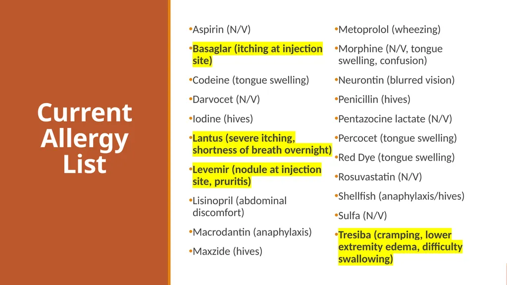 Insulin Hypersensitivity: A Rare Obstacle Benjamin - slide 9 of 29