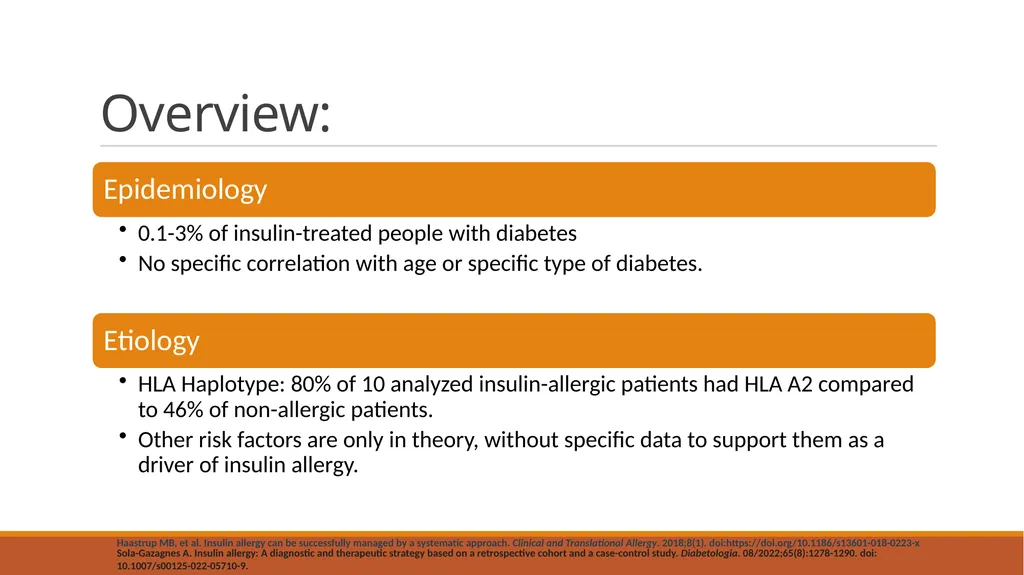 Insulin Hypersensitivity: A Rare Obstacle Benjamin - slide 13 of 29