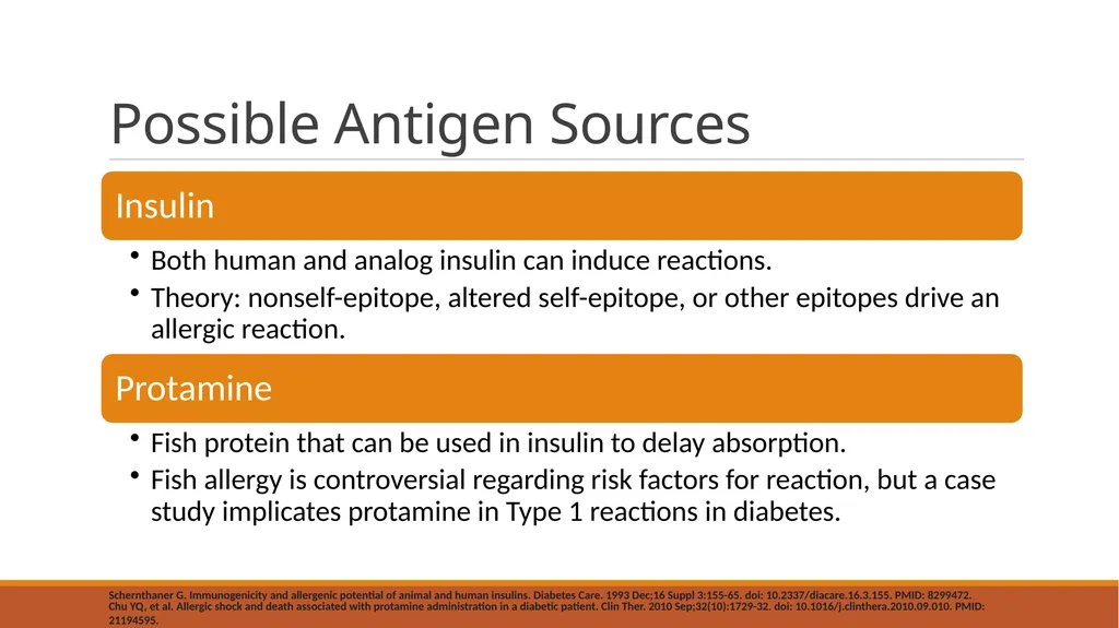 Insulin Hypersensitivity: A Rare Obstacle Benjamin - slide 16 of 29