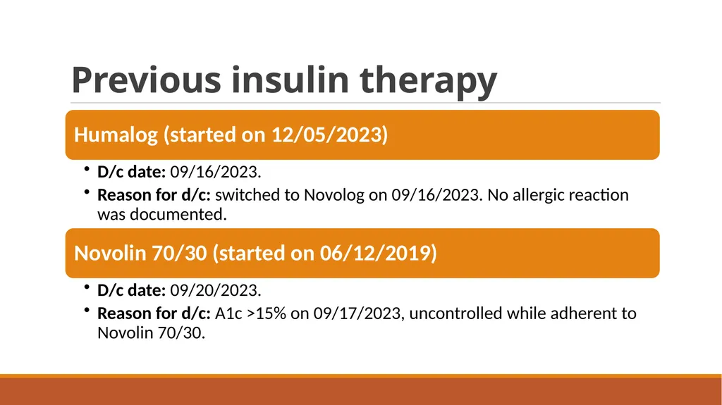 Insulin Hypersensitivity: A Rare Obstacle Benjamin - slide 6 of 29