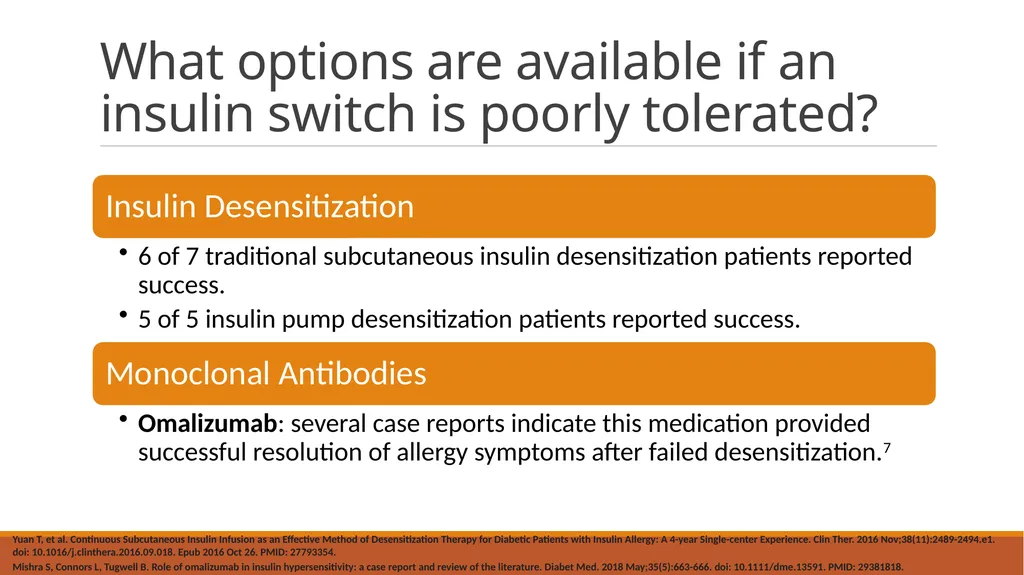 Insulin Hypersensitivity: A Rare Obstacle Benjamin - slide 21 of 29