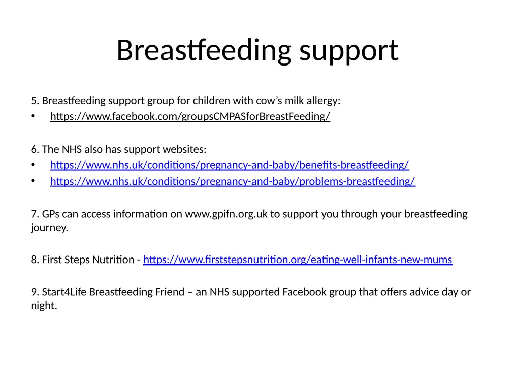 Cow’s Milk Protein Allergy: How to Wean Your Baby - slide 30 of 31