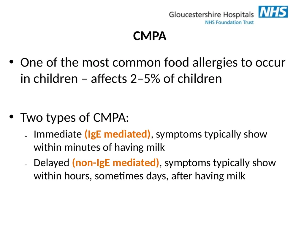 Cow’s Milk Protein Allergy: How to Wean Your Baby - slide 4 of 31
