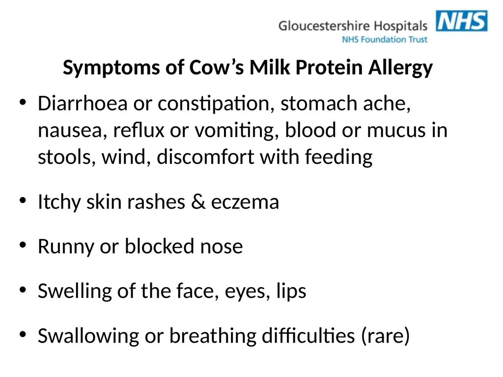 Cow’s Milk Protein Allergy: How to Wean Your Baby - slide 5 of 31