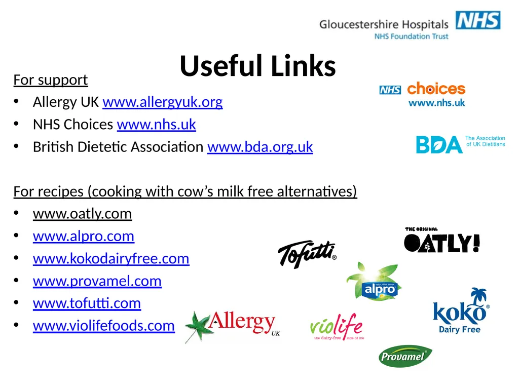 Cow’s Milk Protein Allergy: How to Wean Your Baby - slide 27 of 31