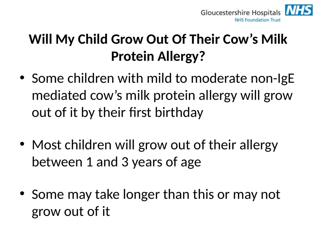 Cow’s Milk Protein Allergy: How to Wean Your Baby - slide 21 of 31
