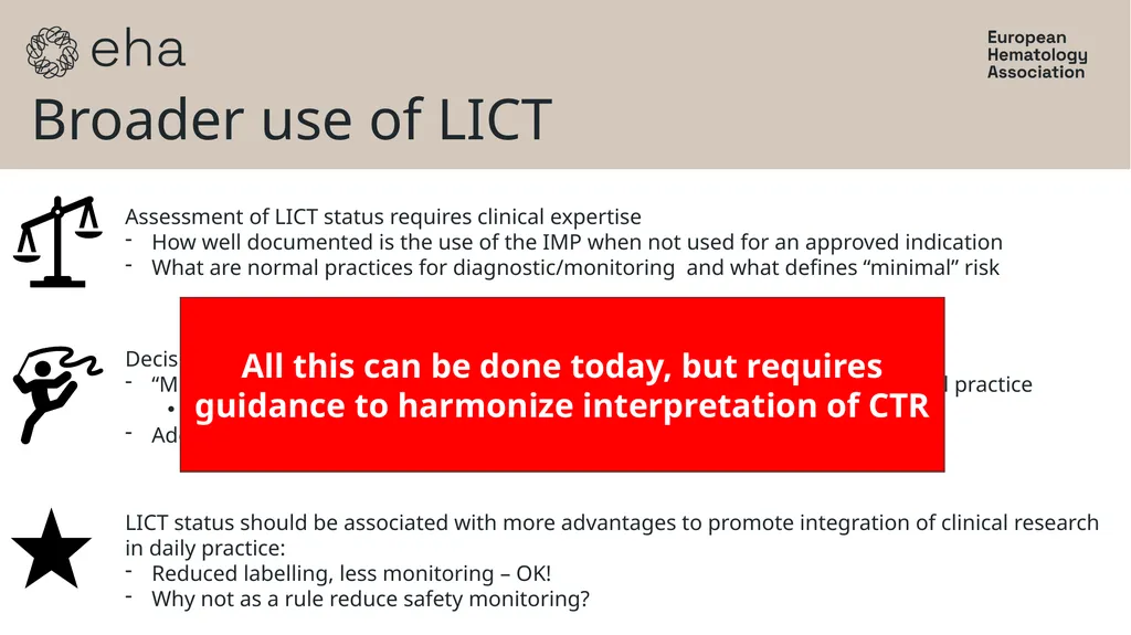 Low-intervention clinical trials/ flexible safety - slide 7 of 9