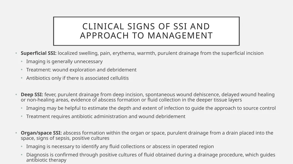 Surgical Wound Classification (SWC) and Surgical - slide 13 of 13