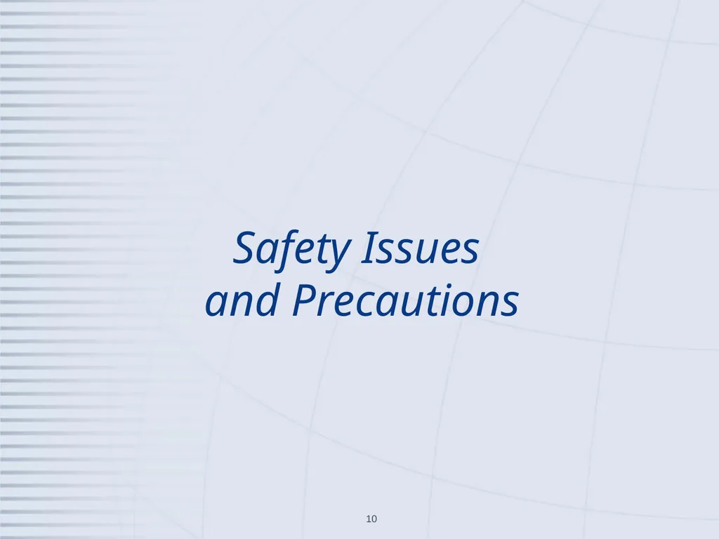 Cleaning and Disinfection Production Situations, - slide 10 of 18