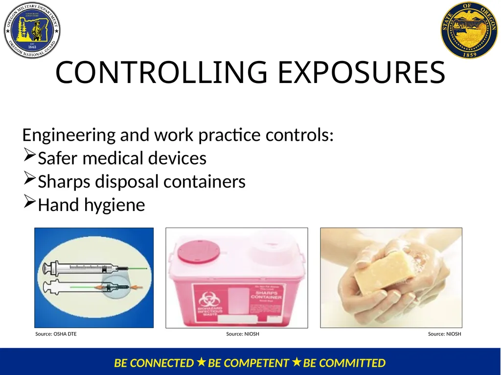 OMD Safety Policy Training EXPOSURE CONTROL PLAN / - slide 22 of 47