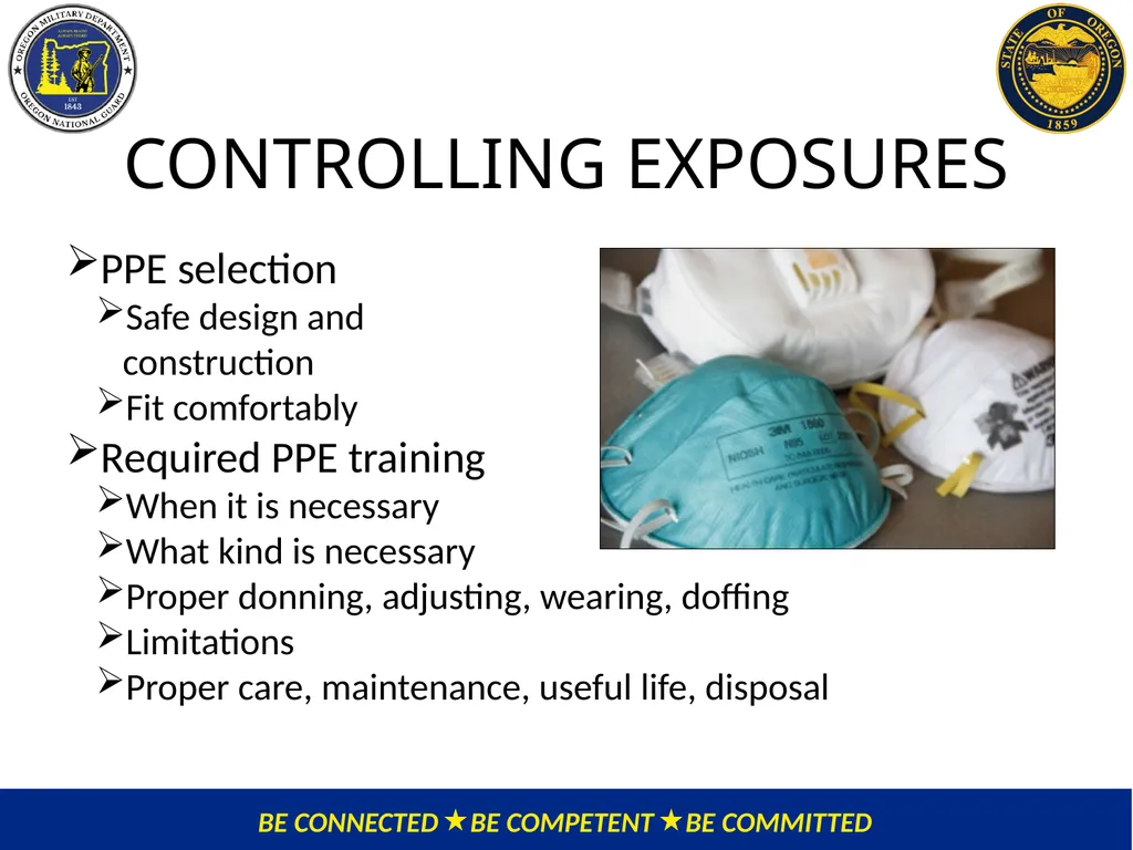 OMD Safety Policy Training EXPOSURE CONTROL PLAN / - slide 25 of 47