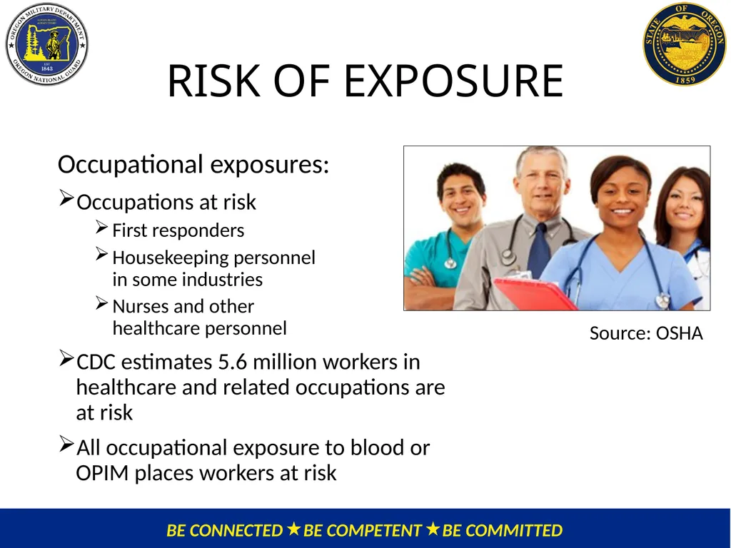 OMD Safety Policy Training EXPOSURE CONTROL PLAN / - slide 14 of 47