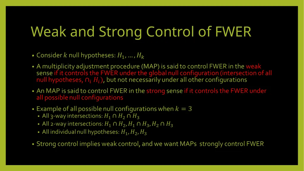 Multiplicity Adjustment in Design and Analysis of - slide 8 of 25