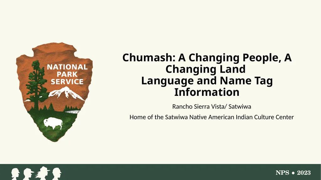 Chumash: A Changing People, A Changing Land - slide 1 of 7