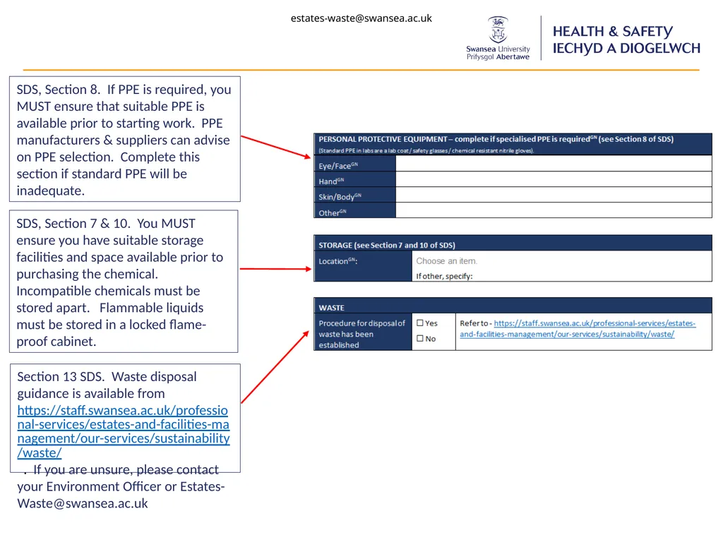 Chemical Risk Assessment Guidance for each - slide 6 of 17