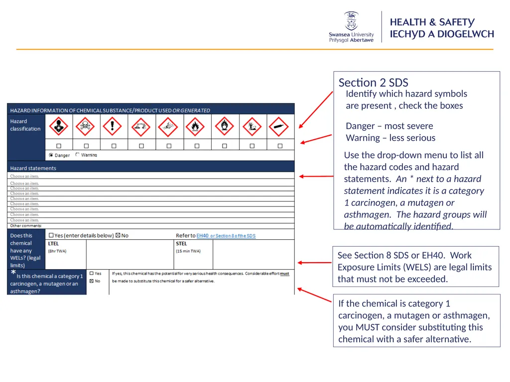 Chemical Risk Assessment Guidance for each - slide 3 of 17