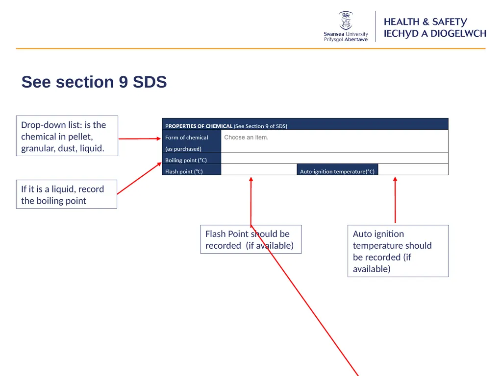 Chemical Risk Assessment Guidance for each - slide 5 of 17
