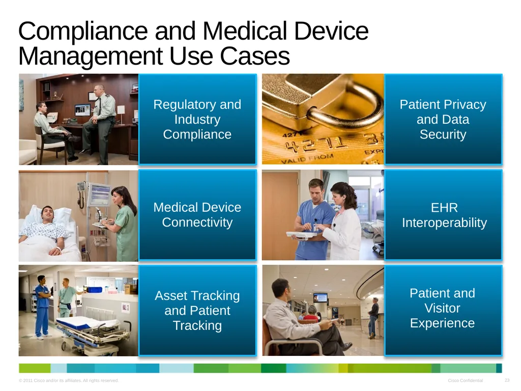 Cisco Medical Grade Network v2.0 Business Overview - slide 23 of 39