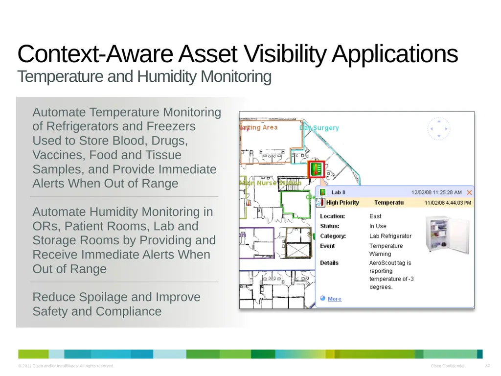 Cisco Medical Grade Network v2.0 Business Overview - slide 32 of 39