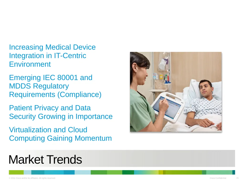 Cisco Medical Grade Network v2.0 Business Overview - slide 21 of 39