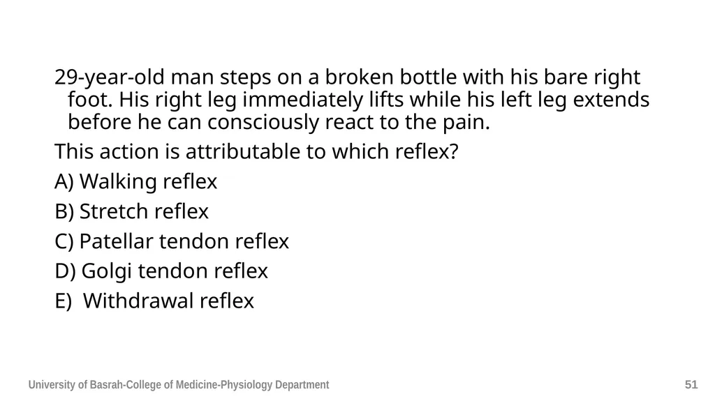 Spinal cord reflexes Lecture1 and 2 Mustafa - slide 52 of 53