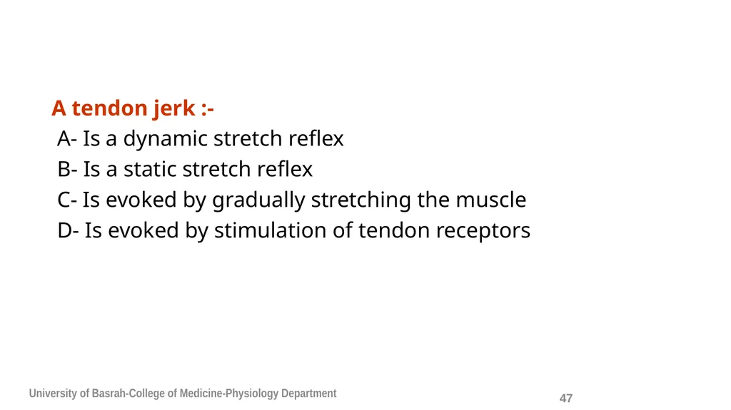 Spinal cord reflexes Lecture1 and 2 Mustafa - slide 48 of 53