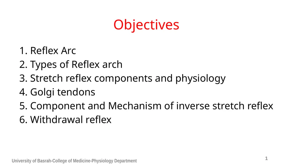 Spinal cord reflexes Lecture1 and 2 Mustafa - slide 2 of 53