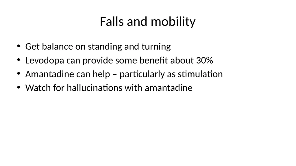 Diagnosing and Managing PSP & CBS Dr Boyd Ghosh - slide 26 of 54